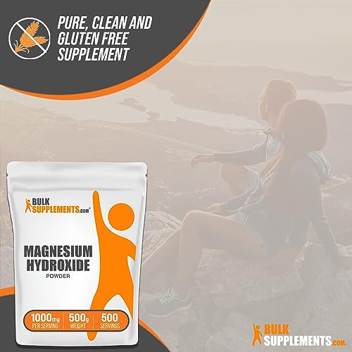 BulkSupplements.com Magnesium Hydroxide Powder - Magnesium Supplement BULKSUPPLEMENTS.COM uk supplements