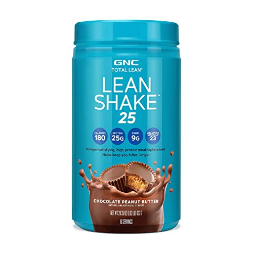 GNC Total Lean | Lean Shake 25 Protein Powder | High-Protein Meal Replacement Shake GNC uk supplements