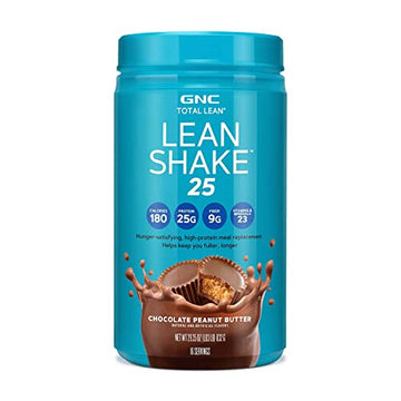 GNC Total Lean | Lean Shake 25 Protein Powder | High-Protein Meal Replacement Shake GNC uk supplements