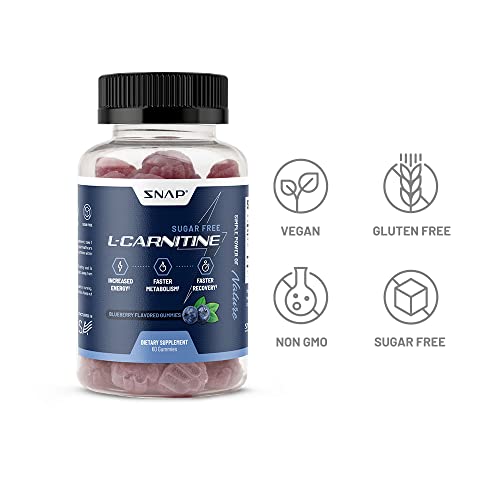 Snap Supplements Nitric Oxide Booster and L-Carnitine Gummies Snap Supplements uk supplements