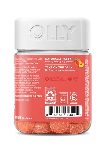 OLLY Probiotic + Prebiotic Gummy, Digestive Support and Gut Health OLLY uk supplements