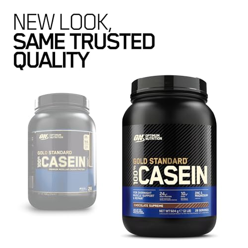 Optimum Nutrition Gold Standard 100% Casein Slow Digesting Protein Powder with Zinc Optimum Nutrition uk supplements