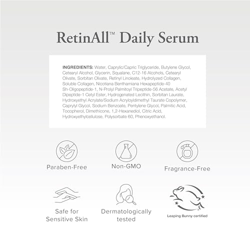 SeroVital Beauty RetinAll Daily Serum – Redefining Retinol – Retinoid Skin Serum Serovital uk supplements