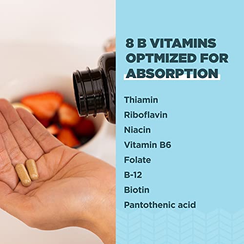 Ancient Nutrition Vitamin B Complex Supplement, 8 Balanced B-Vitamins, Supports Healthy Ancient Nutrition uk supplements