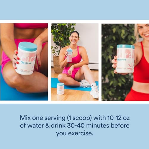 Cira Pre-Game Pre Workout Powder for Women - Preworkout Energy Supplement for Nitric Cira uk supplements