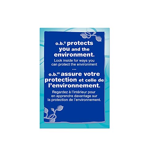 o.b. Tampons Multipack | Non-Applicator Tampon, Unscented | Regular/Super/Super Plus Tampons, 40ct o.b. uk supplements