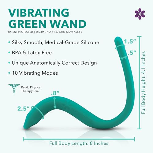 IntimateRose Pelvic Wand with Vibration for Pelvic Muscle Pain Relief - Pelvic Physical Intimate Rose uk supplements