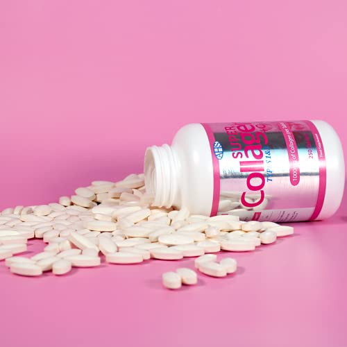 AHS Super Collagen Plus C Tablets - Pack of 250 Tablets (Also 120 + 90 Counts) 3 Sizes! 6000MG PER AHS uk supplements