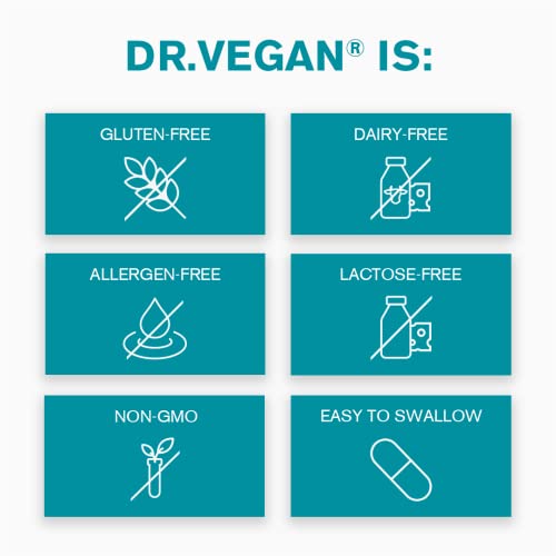 DR.VEGAN Skin Saviour | Fuel Collagen Naturally | Collagen Alternative | 60 Capsules dr vegan uk supplements