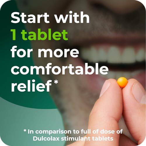 Dulcolax Stimulant Laxative Tablets (100 Count) Gentle Overnight Constipation Relief Dulcolax uk supplements