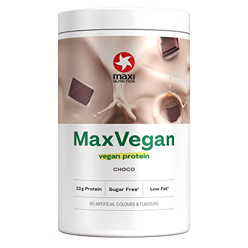 MaxiNutrition - MaxVegan Protein Powder, Chocolate - Plant Based Protein Food Supplement MaxiNutrition uk supplements