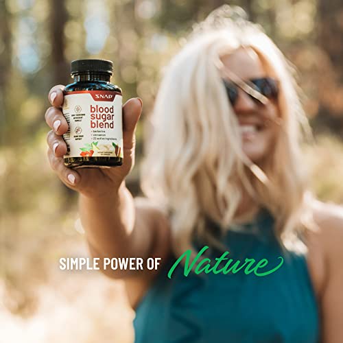 Snap Supplements Blood Sugar Blend - Support Healthy Blood Sugar, 60 Capsules Snap Supplements uk supplements