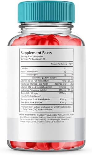 (3 Pack) ACV for Keto Health - Premium Apple Cider Vinegar Gummies – Natural Detox Hidden Elixir uk supplements