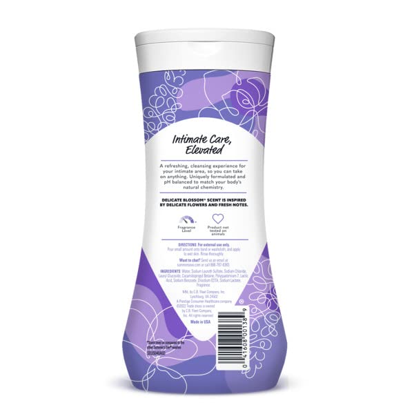 Summer's Eve Delicate Blossom Daily Refreshing Feminine Wash, Removes Odor, pH balanced, 15 fl oz Summer's Eve uk supplements