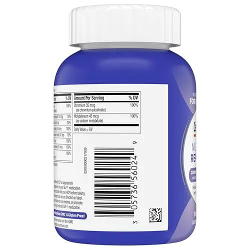 Centrum Nutrient Replenish GLP-1 Nutrition Support Multivitamin for Whole Body Health and Appearance - 180 Tablets, 6 Month Supply Centrum uk supplements
