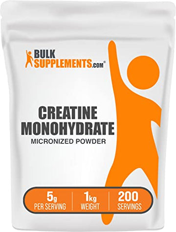 BulkSupplements Micronized Creatine Monohydrate Powder (1 kilogram) BULKSUPPLEMENTS.COM uk supplements