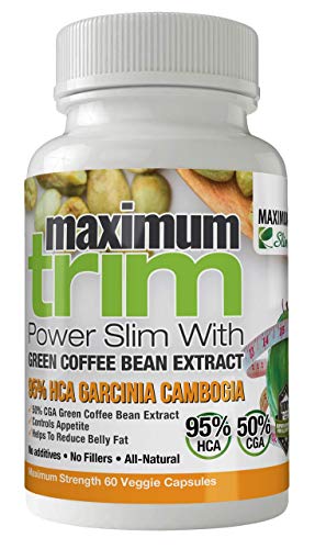 Most Effective Formulation MAXIMUMTRIM Garcinia CAMBOGIA with Green Coffee Bean Maximum Slim uk supplements