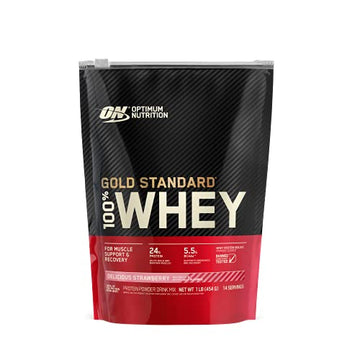 Optimum Nutrition Gold Standard 100% Whey Protein Powder, Strawberry, 1 Pound Optimum Nutrition uk supplements