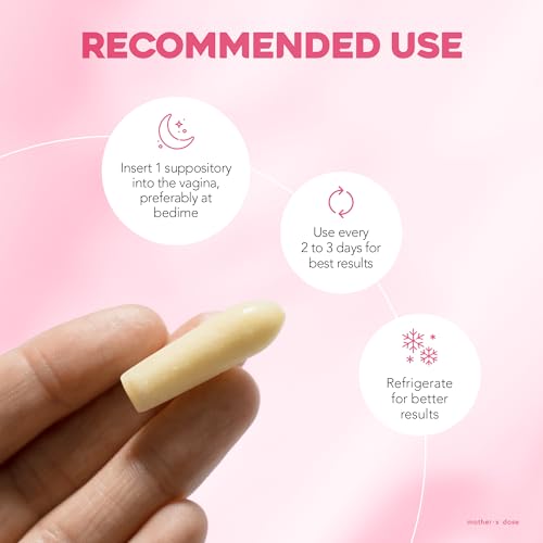 Mother's Dose Hyaluronic Acid Suppository HydraDose- Hormone Free Moisturizer MOTHER·S DOSE uk supplements