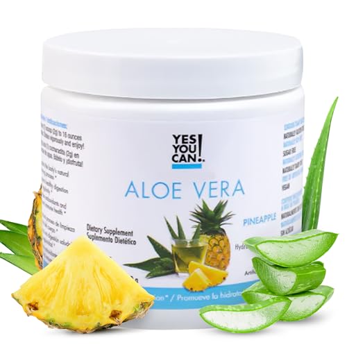 Yes You Can! Organic Aloe Vera Drink Mix - Super Greens Powder - Energy Drink Powder Yes You Can! uk supplements