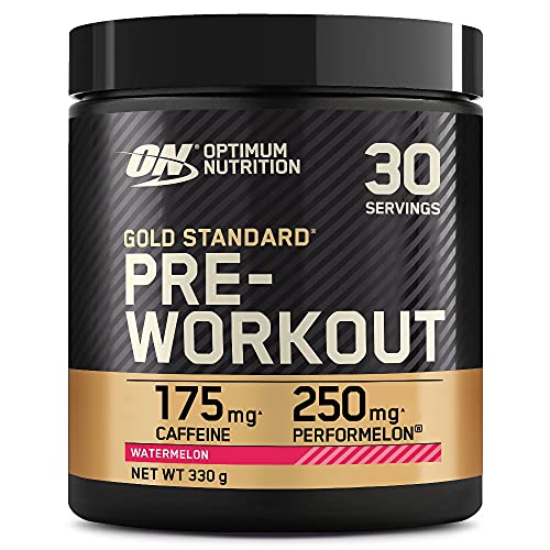 Optimum Nutrition Gold Standard Pre Workout Watermelon Flavoured Powder, 330g Optimum Nutrition uk supplements