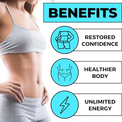 Firming B12 Patches (Pack of 36) - 100% Natural Vitamin Patches for Women, Energy & Body Support Spirit Patches uk supplements