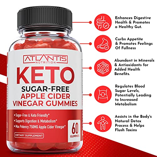 Sugar-Free Keto ACV Gummies for Weight Loss - Apple Cider Vinegar Keto ACV Gummies Atlantis Nutrition uk supplements