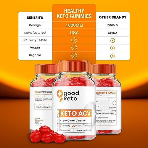 (5 Pack) Good Keto ACV Gummies - Official - Keto Good ACV Advanced Formula Plus Rillvo uk supplements