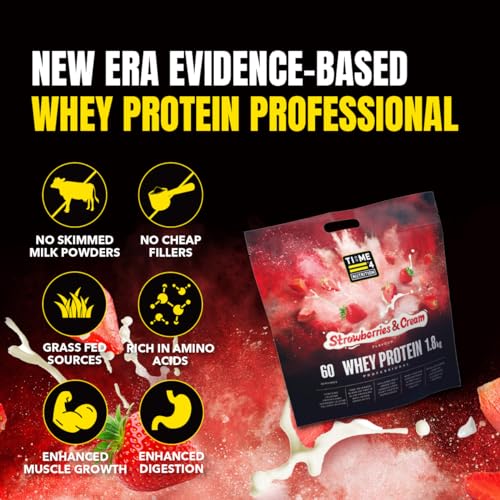 Time 4 Whey Protein Professional Time Release Grass Fed Native Whey Protein Powder, Whey Concentrate Time 4 Nutrition uk supplements