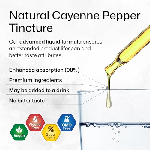MAUWE HERBS Cayenne Pepper Supplement - Organic Cayenne Pepper Tincture MAUWE HERBS uk supplements