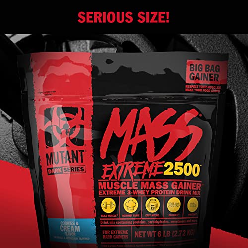 Mutant Mass Extreme Gainer Whey Protein Powder, Build Muscle Size & Strength with High Mutant uk supplements