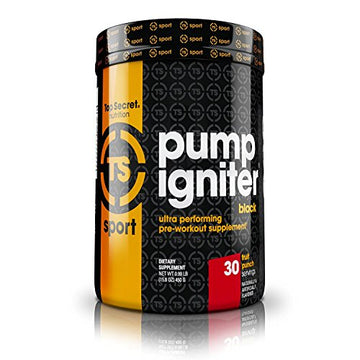 Top Secret Nutrition Pump Igniter Black, Fruit Punch, 30 Serving Top Secret Nutrition uk supplements
