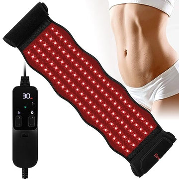 Streamlet Red Light Therapy Belt, 120 LED Combo 660nm 850nm Wearable Red Light Therapy Streamlet uk supplements