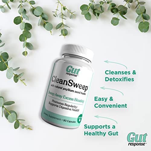 Gut Response CleanSweep Capsules, Supports Healthy Bowel Movements, Digestive Health Gut Response uk supplements