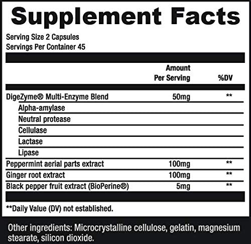 Sculpt Nation by V Shred Digestive Enzymes - Multi Enzyme for Digestion and Gut Health Sculpt Nation uk supplements