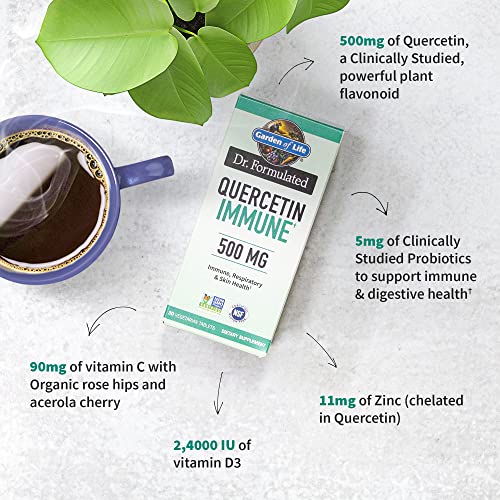 Garden of Life Quercetin Once Daily Immune System Support Garden of Life uk supplements