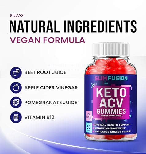 Slim Fusion Keto ACV Gummies - Keto SlimFusion ACV Advanced Formula Plus Apple Cider Rillvo uk supplements