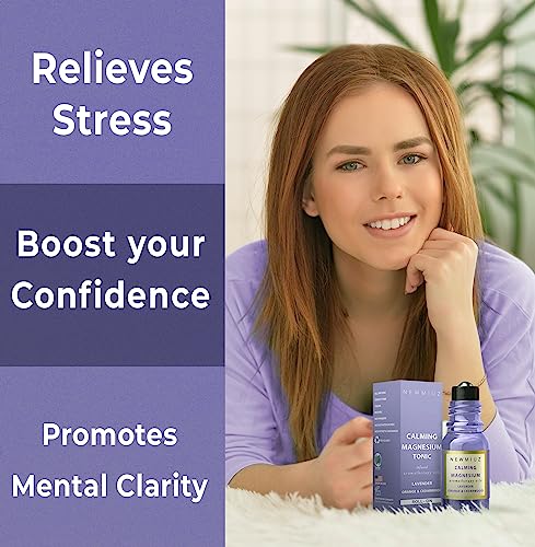 Calm Magnesium Roller Lavender Orange Cedarwood Essential Oil Roll On Calming Aromatherapy Self Care New Miuz uk supplements