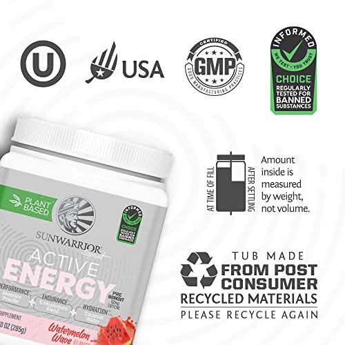 Sunwarrior Plant-Based Preworkout Powder Hydration Blend | Coconut Water Mushroom Sunwarrior uk supplements