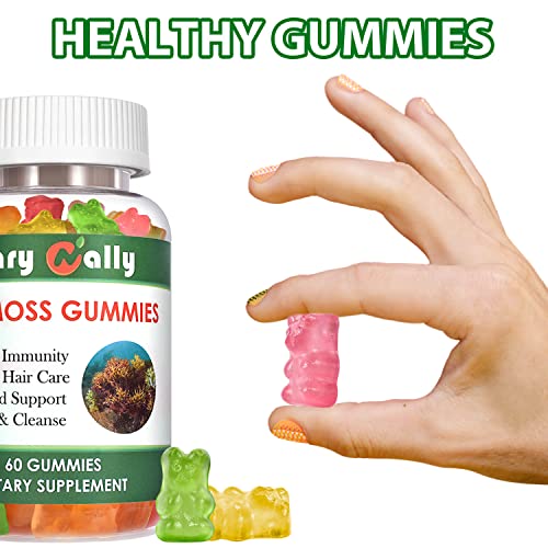 Tary Nally Sea Moss Gummies, Organic Irish Sea Moss Gummies for Adults & Kids Tary Nally uk supplements