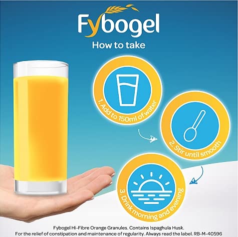Fybogel Orange - 30 Sachets x 2 Packs Fybogel uk supplements