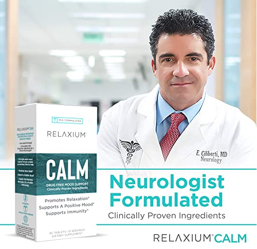 Relaxium Calm, Non-Habit Forming, Stress and Mood Support Supplement Relaxium uk supplements