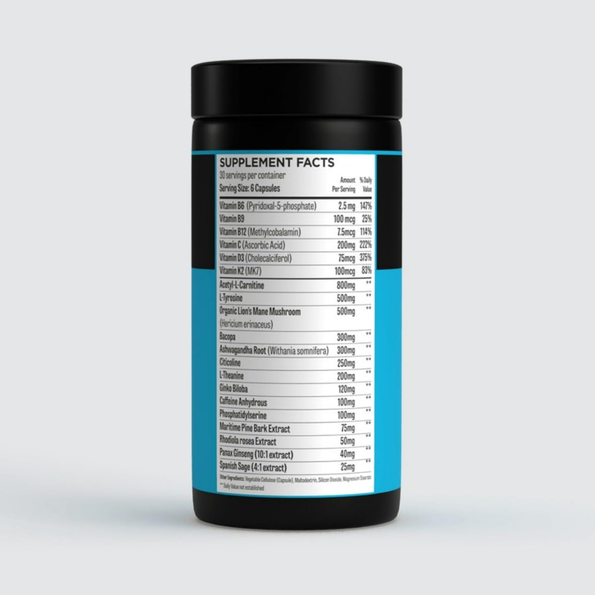 ROAR AMBITION Genuine Hunter Focus Premium Nootropic Brain Supplement for Memory and Focus - US Made with All Natural Ingredients Incl L-Theanine, Bacopa Monnieri & Lion's Mane ROAR AMBITION uk supplements