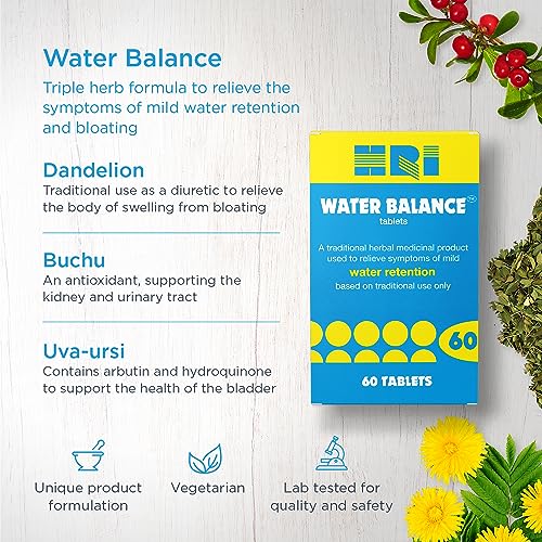 HRI Water Balance (Water Retention) THR - R- 60tabs HRI uk supplements