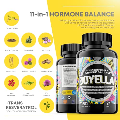 Womens Hormone Balance Supplement for Mood Swings, Hot Flashes Menopause Relief HERBAL HOT uk supplements