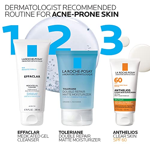 La Roche-Posay Anthelios Clear Skin Dry Touch Sunscreen SPF 60, Oil Free La Roche-Posay uk supplements
