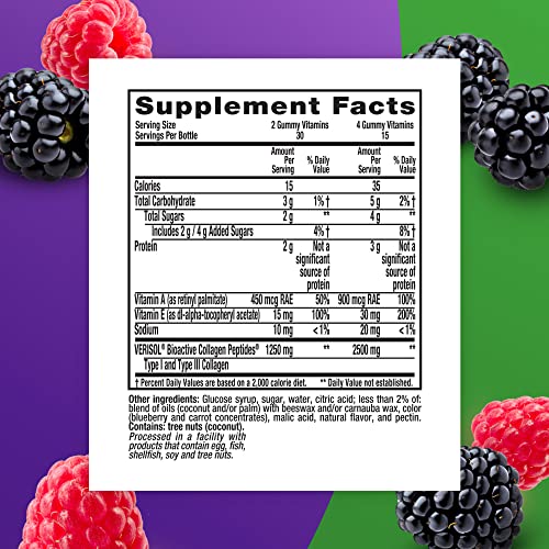Vitafusion Collagen Gummy Vitamins, 60ct (Package May Vary) Vitafusion uk supplements