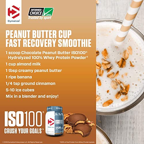 Dymatize ISO 100 Whey Protein Powder with 25g of Hydrolyzed 100% Whey Isolate Dymatize uk supplements