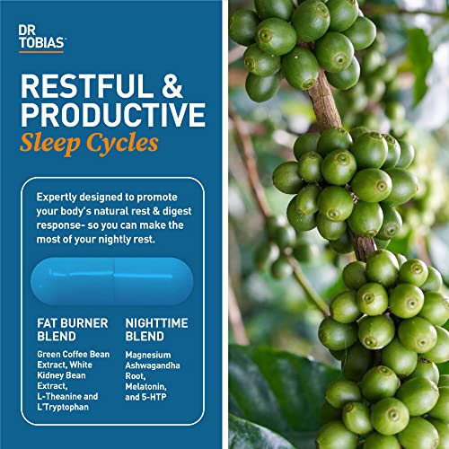Dr. Tobias Fat Burner Nightly, Night Time Metabolic Support with White Kidney Bean Extract Dr. Tobias uk supplements